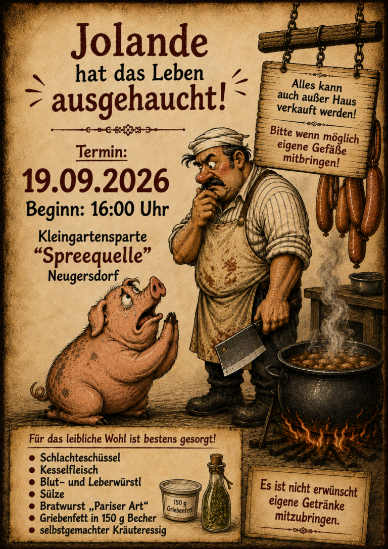 Vereinsfest / Schlachtfest